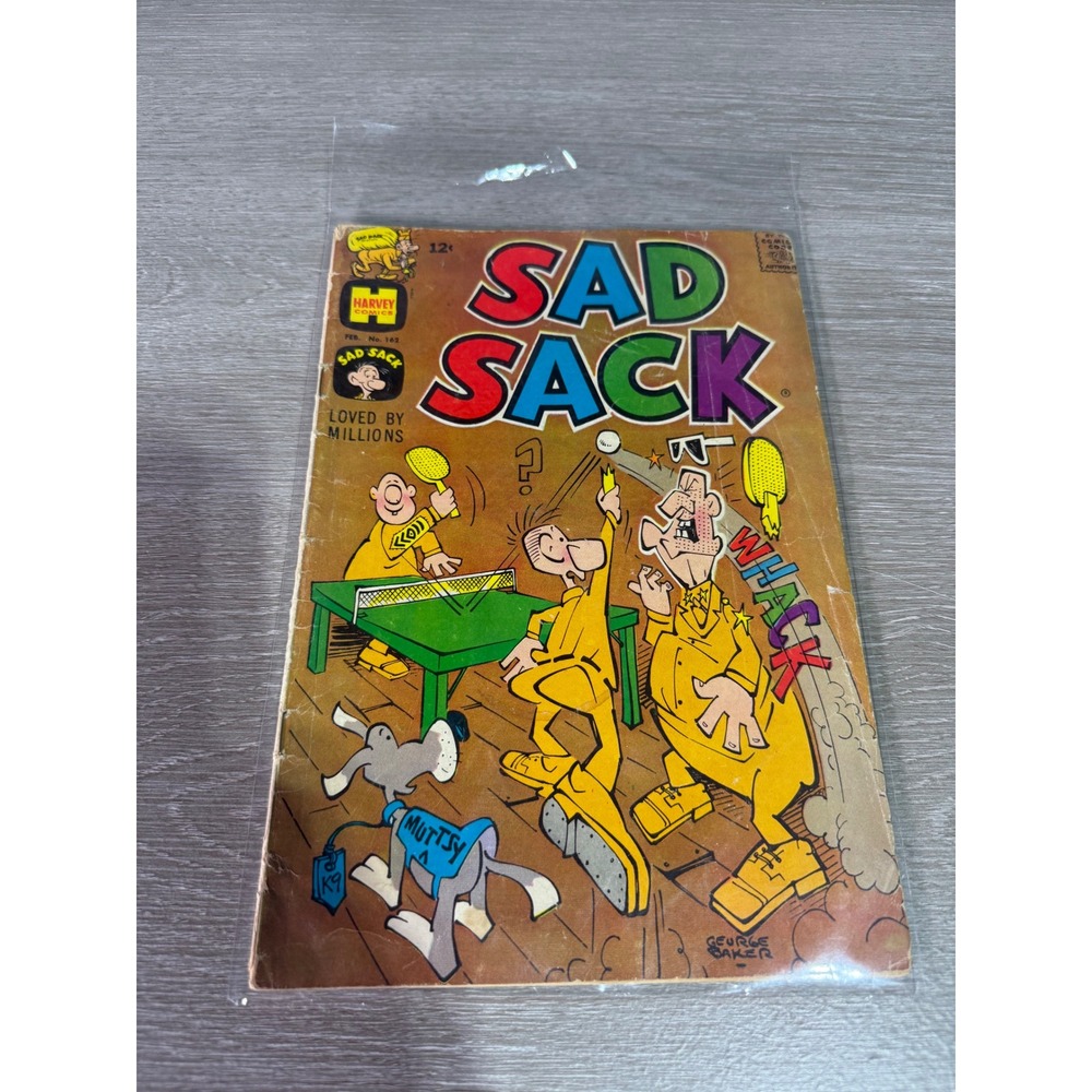 Sad Sack #162 (1965) Harvey Comics Silver Age Military Humor Comic GD